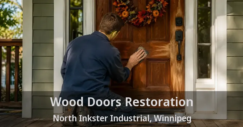Wood Doors Restoration North Inkster Industrial, Winnipeg - MB