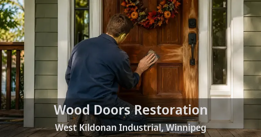 Wood Doors Restoration West Kildonan Industrial, Winnipeg - MB
