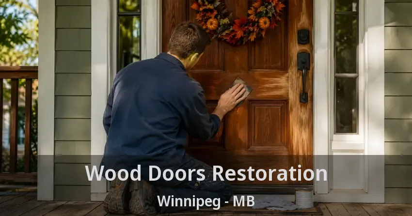Wood Doors Restoration Winnipeg - MB