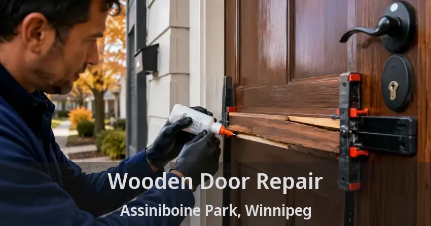 Wooden Door Repair Assiniboine Park, Winnipeg - MB