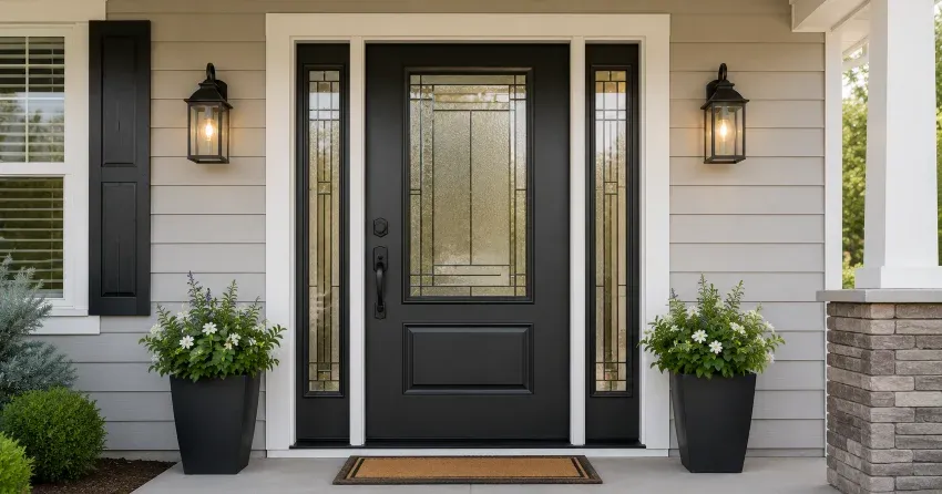 full door replacement installation in Winnipeg