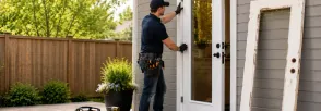 Emergency Door Replacement Eric Coy, Winnipeg