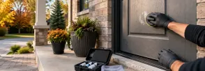 Fiberglass Door Repair Assiniboia Downs, Winnipeg