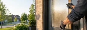 Privacy Glass Replacement Booth, Winnipeg