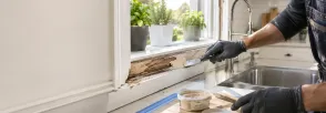 Window Frame Repair J.B. Mitchell, Winnipeg