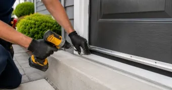 Door Sweep Installation