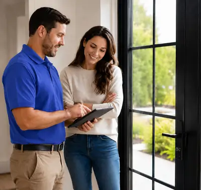 Bright living space with new windows by Windows & Doors Winnipeg